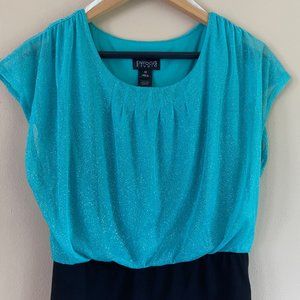 SeaGreen shimmer Dress